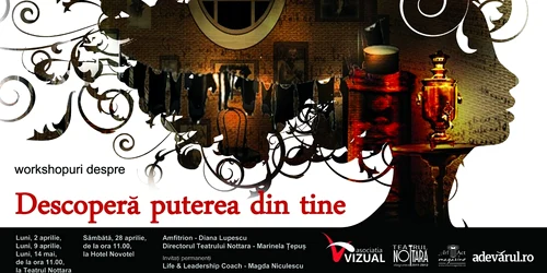 Amfitrionul proiectului este Diana Lupescu, actriţă şi regizor de teatru