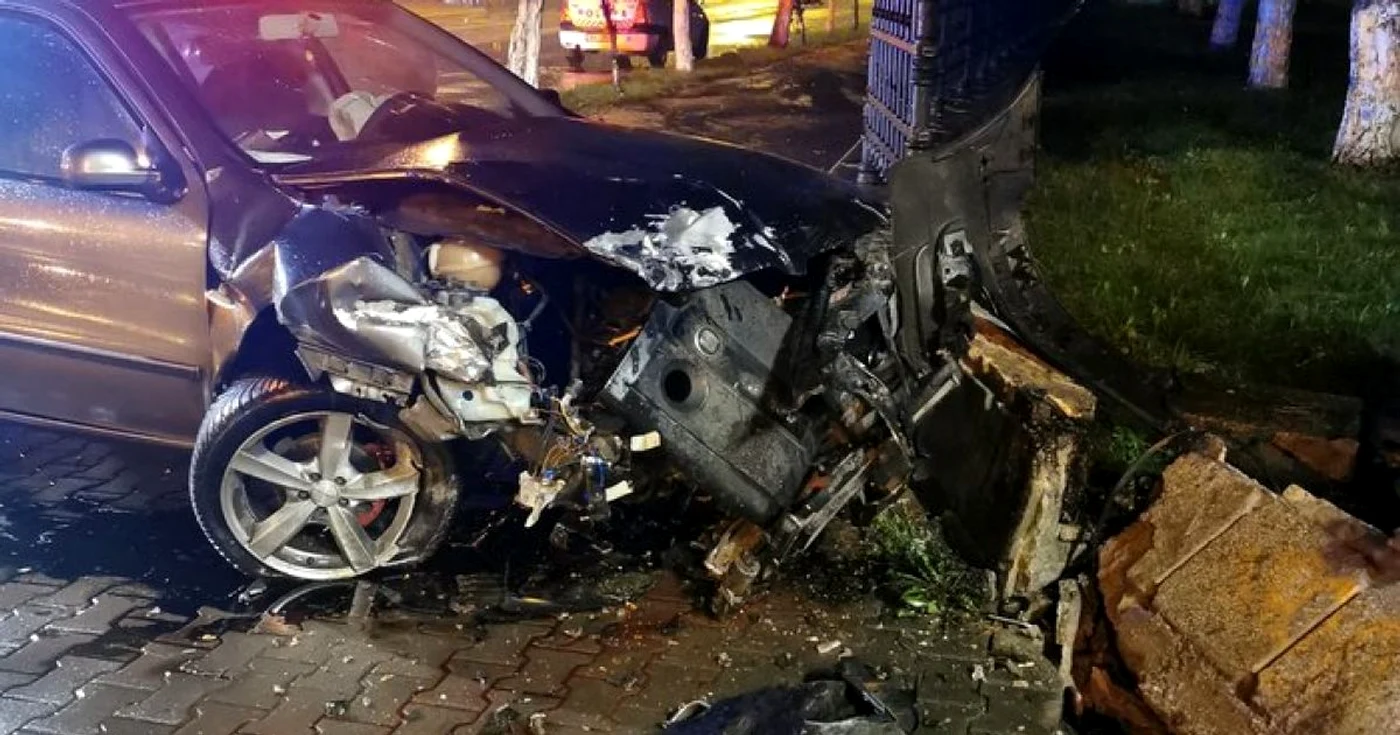 Accident în Hunedoara.