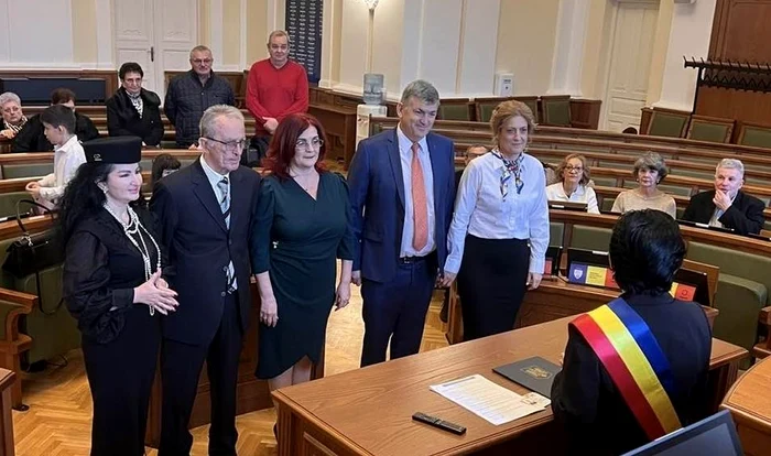 Cristian și Mariana Gațu au făcut cununia civilă la Oradea, la 23 decembrie