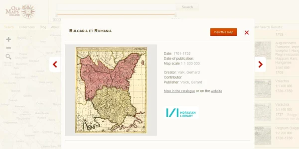 Old Maps Online