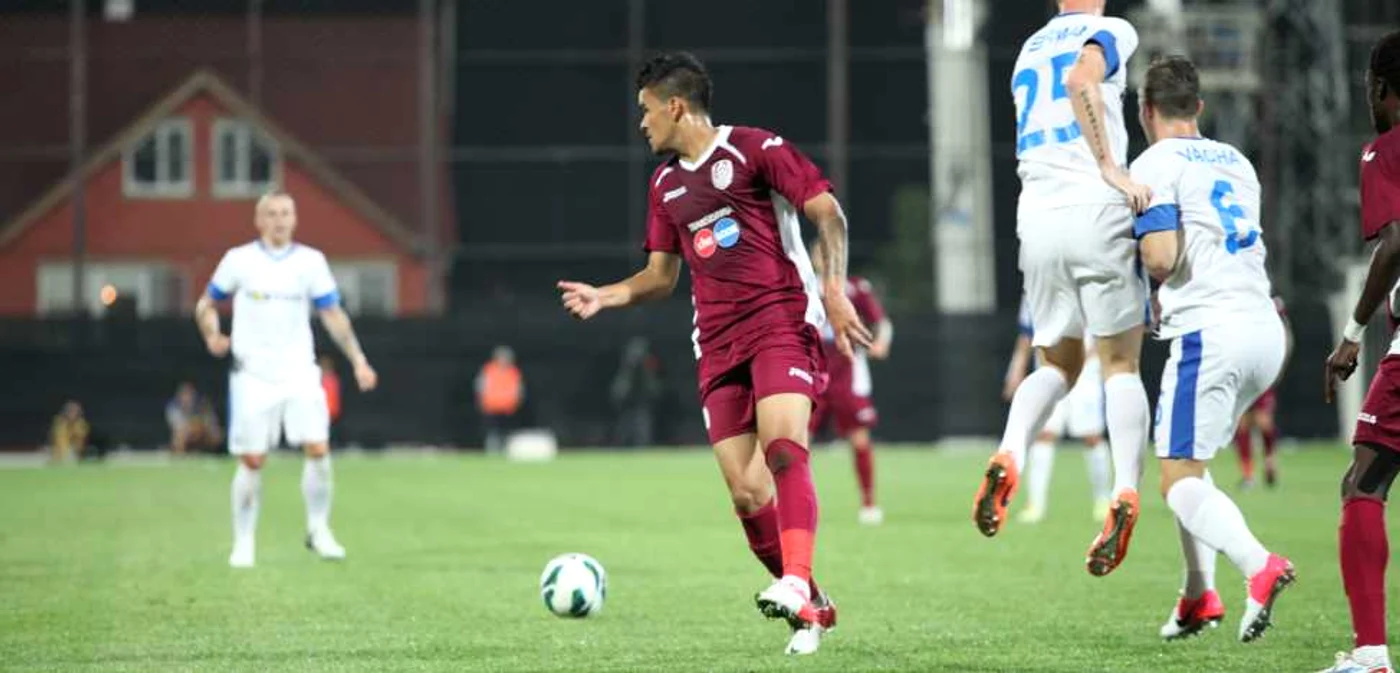 CFR Cluj a învins pe teren propriu formaţia cehă Slovan Liberec