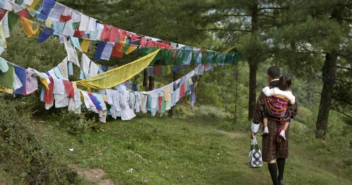 Bhutanezii se autodeclară unii dintre cei mai fericiţi oameni din lume. FOTO: Reuters