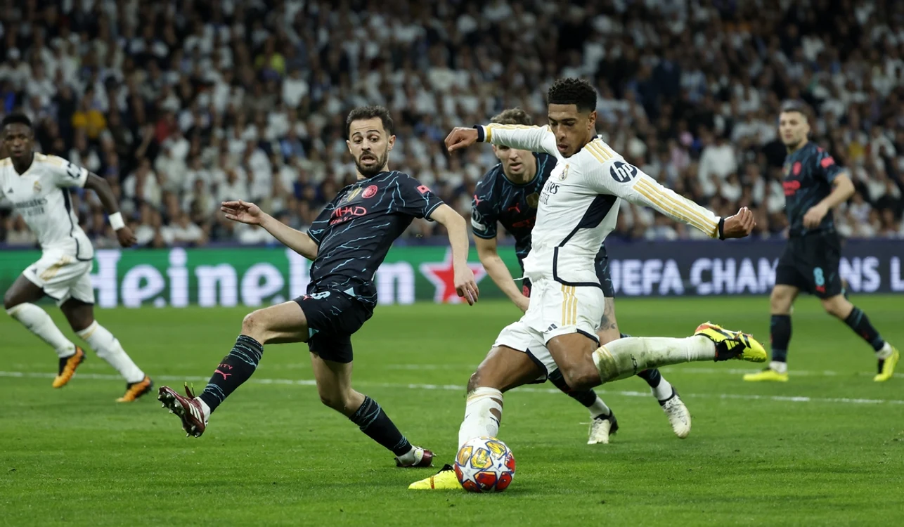 Real Madrid și Manchester City au făcut un meci de zile mari (FOTO: EPA)
