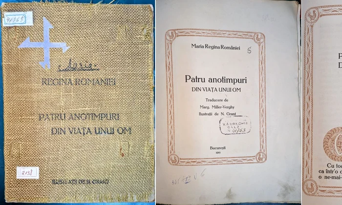 Volumul „Patru anotimpuri din viața unui om” (foto: B.V.A Urechia Galați)