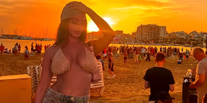 Natalia Mateuț, în vacanță în Ibiza foto: Instagram 