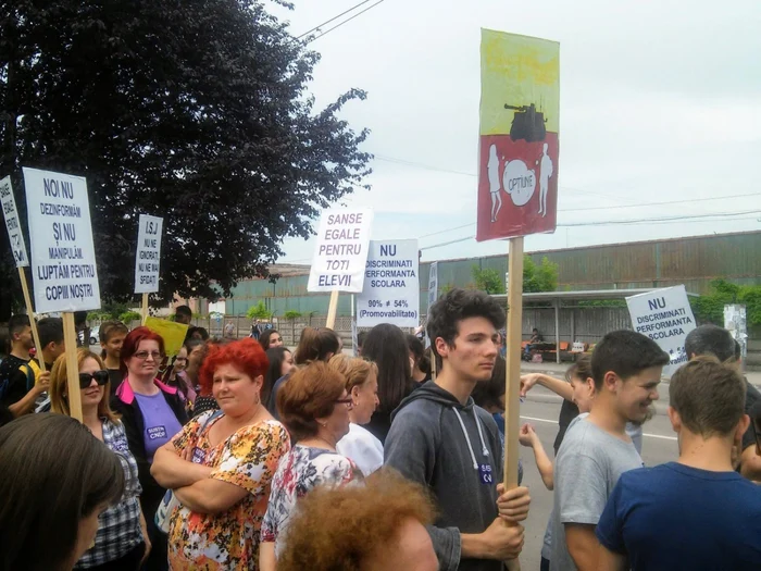 protest cugir alba