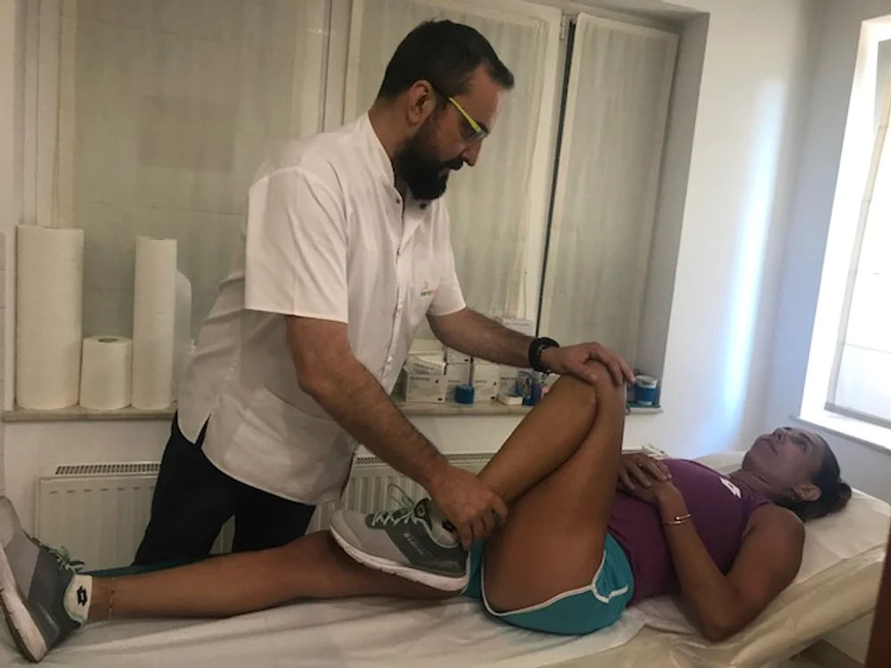 Miki, pusă pe picioare după ultima accidentare Sursa: Alina Erimia