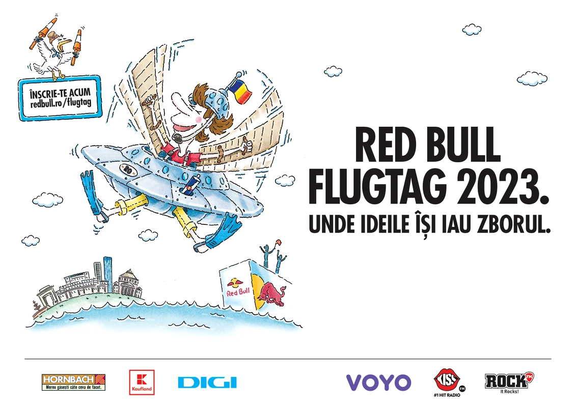 Red Bull Flugtag 2023 are loc pe 17 septembrie