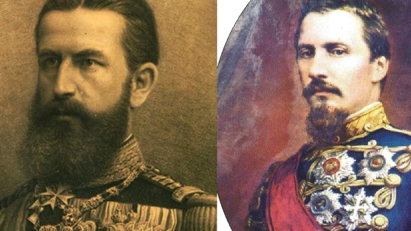 Carol de Hohenzollern şi Alexandru Ioan Cuza