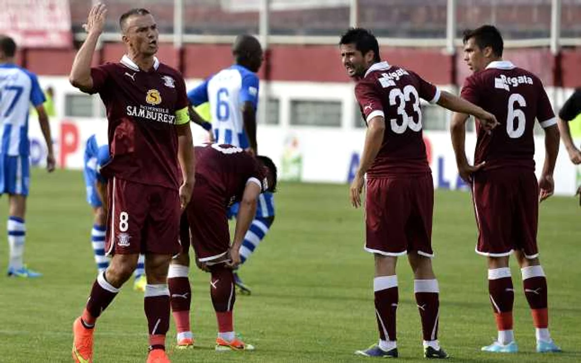Daniel Pancu a marcat unul dintre golurile Rapidului