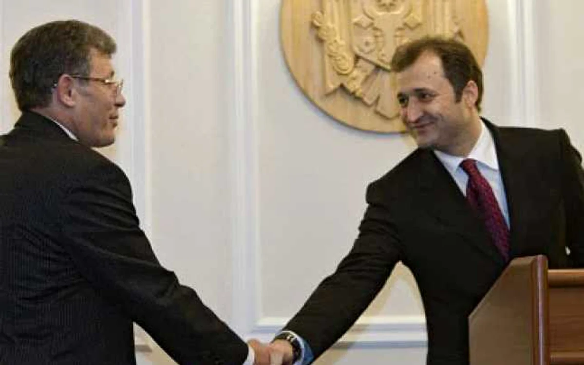 Mihai Ghimpu și Vlad Filat