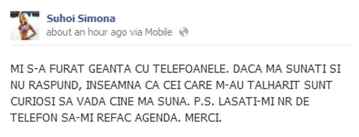 Simona Sensual Facebook