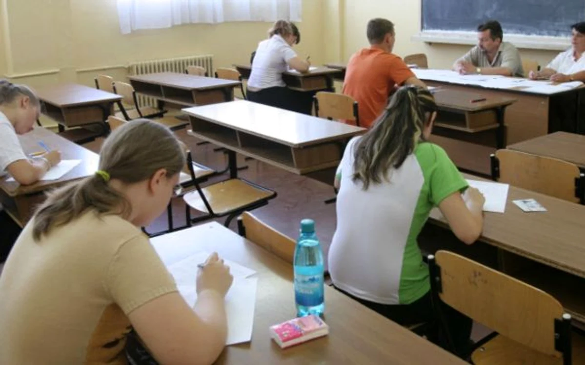 elevi examen