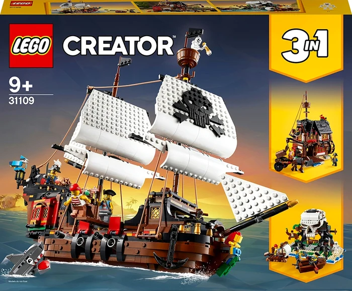 LEGO Creator Corabie de pirați Foto Ookee jpg