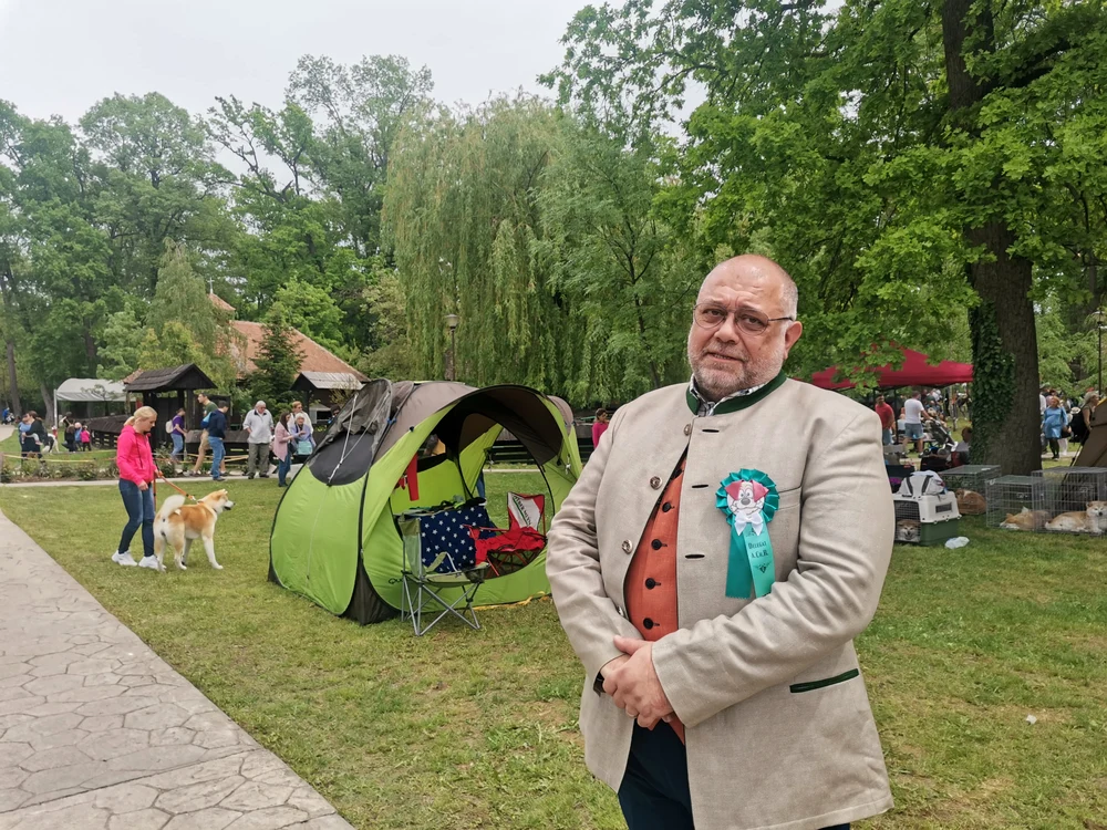 Cristian Ștefănescu, președintele Asociației Chinologice din România FOTO Ștefan Both