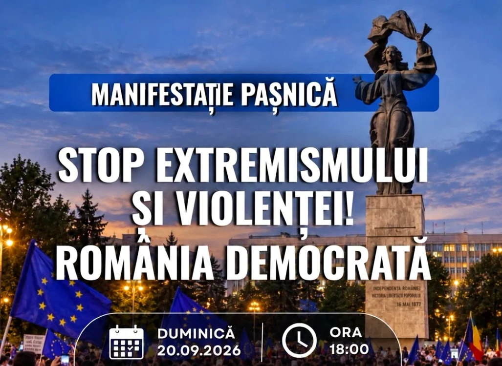 protest imporiva violentei şi extremismului Facebook Lupii Tricolori 