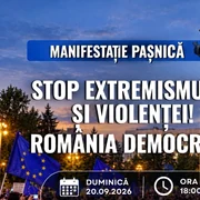 protest imporiva violentei şi extremismului Facebook Lupii Tricolori 