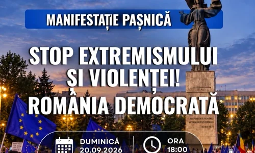 protest imporiva violentei şi extremismului Facebook Lupii Tricolori 