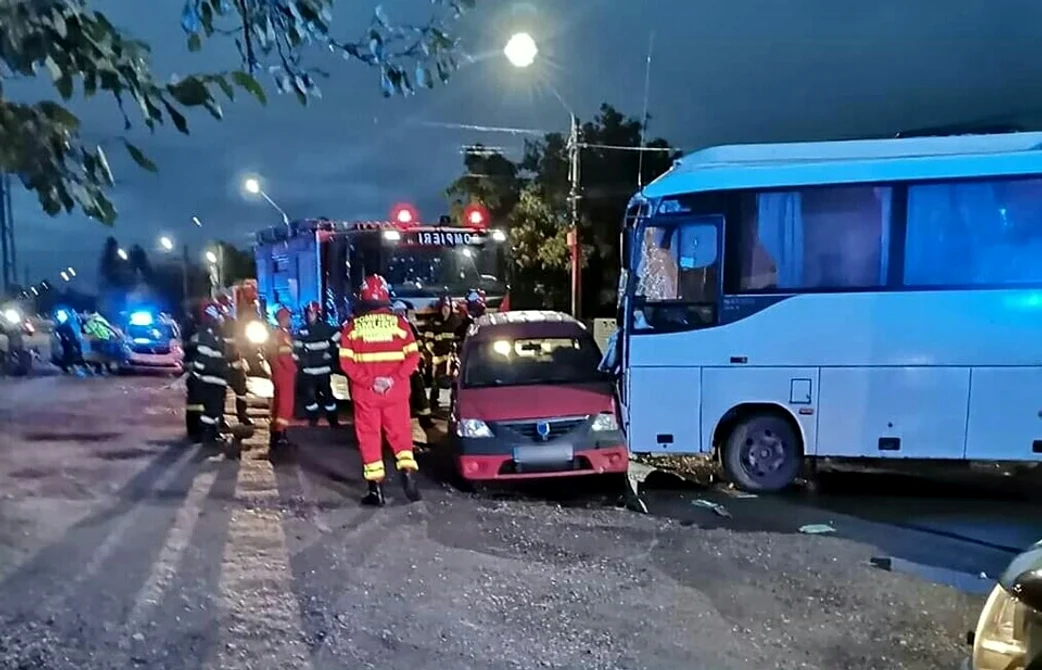 Accidentul de la Sălcuța, Dâmbovița FOTO Stirilafixdb.ro