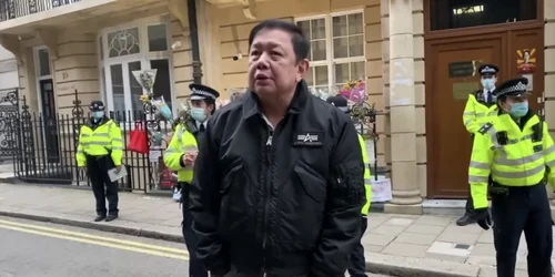 Ambasadorul Myanmarului in Marea Britanie FOTO Twitter