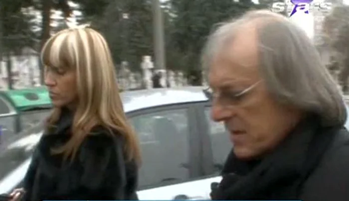 Mihai Constantinescu şi fosta logodnică, Simona Secrier (captură Antena Stars)