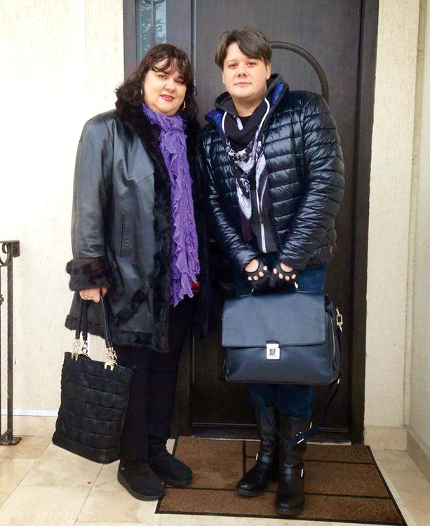 
    Fuego şi mama lui, în urmă cu mai bine de 30 de ani  