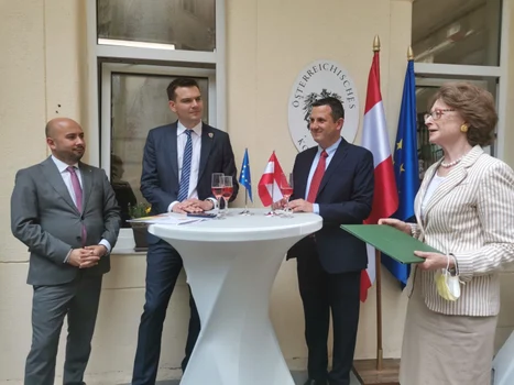 Inaugurarea Consulatului Onorific al Austriei de la Timişoara foto ştefan both