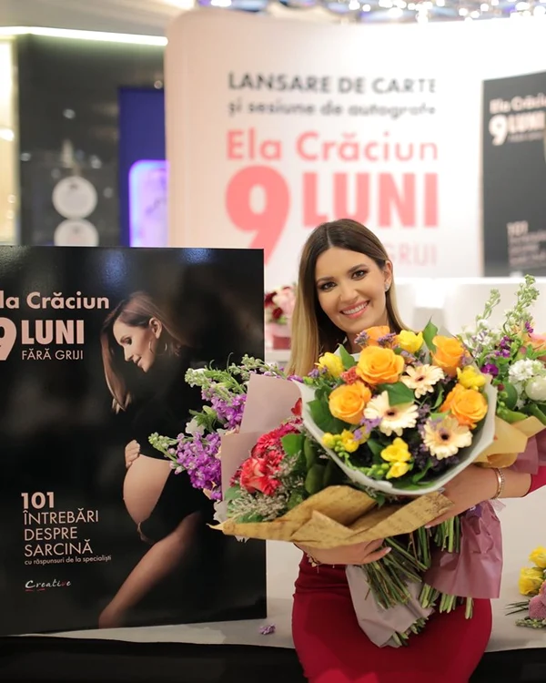 Ela Crăciun a lansat o carteFoto: Arhiva personală
