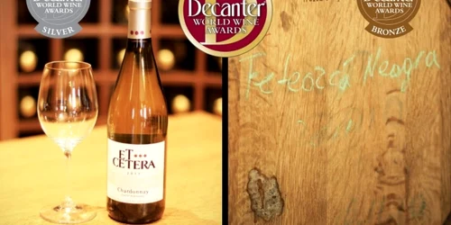 Et Cetera Chardonnay 2011 a fost premiat cu argint