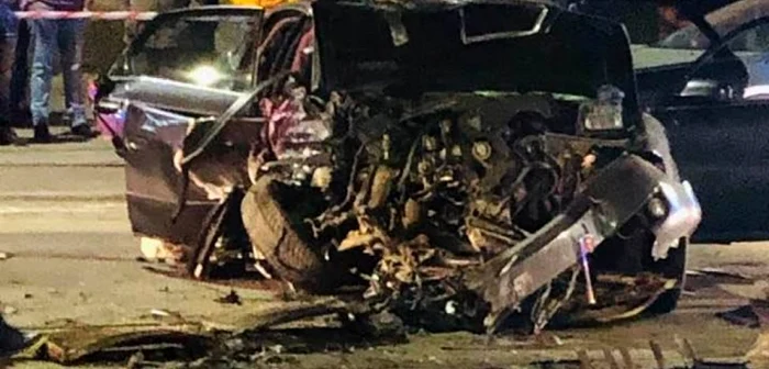 Şoferul care a provocat accidentul a fugit de la locul faptei. FOTO: Kovacs Zoltan