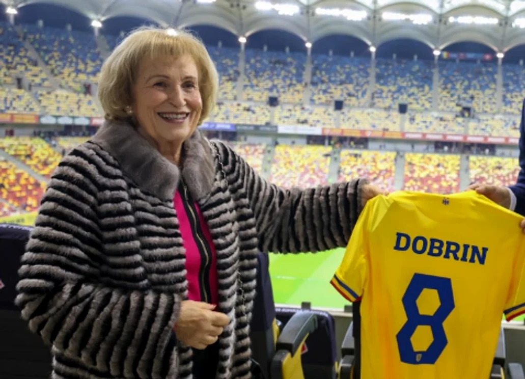 Gica Dobrin, văduva lui Nicolae Dobrin  Foto/Facebook @fcarges