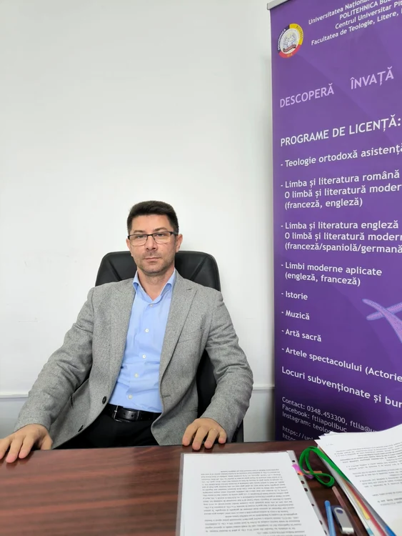Constantin Augustus Bărbulescu, profesor la Politehnica București FOTO arhiva personală