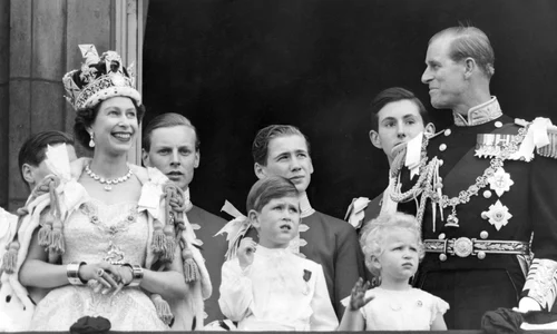 Încoronare Elisabeta, Charles, Anne, Philip, profimedia 0721804574 jpg