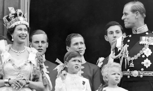 Încoronare Elisabeta, Charles, Anne, Philip, profimedia 0721804574 jpg