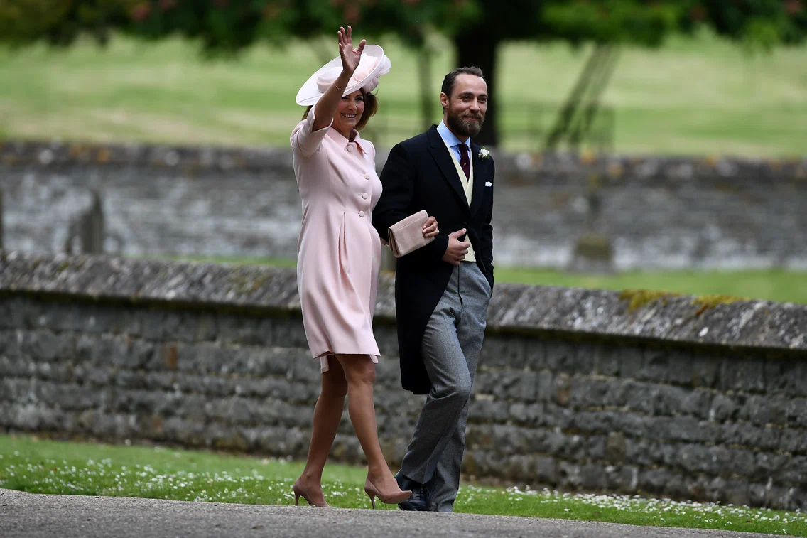 James Middleton și mama sa, Carole Middleton