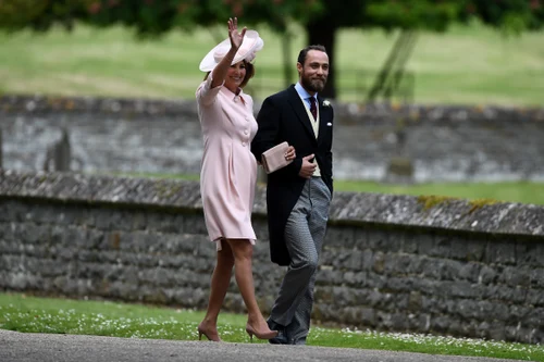 James Middleton și mama sa, Carole Middleton