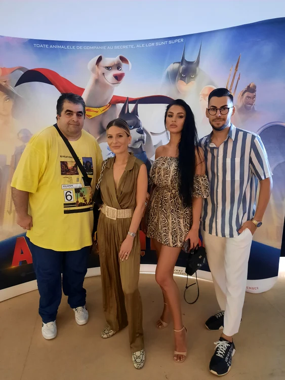 Ana Baniciu, la lansarea filmului "Gaşca animăluţelor"