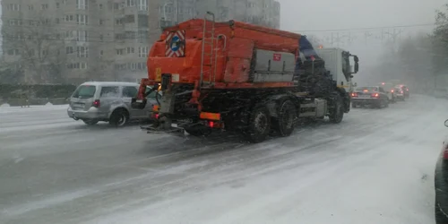 Deszapezire in oraşul Constanta FOTO Primăria Constanţa