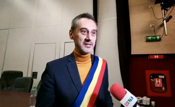 Primarul Slatinei, Mario De Mezzo FOTO: Alina Mitran