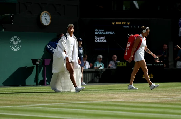 Naomi Osaka atrage atenția și prin joc, și prin ținuta sa puțin obișnuită  (Foto: EPAImages)