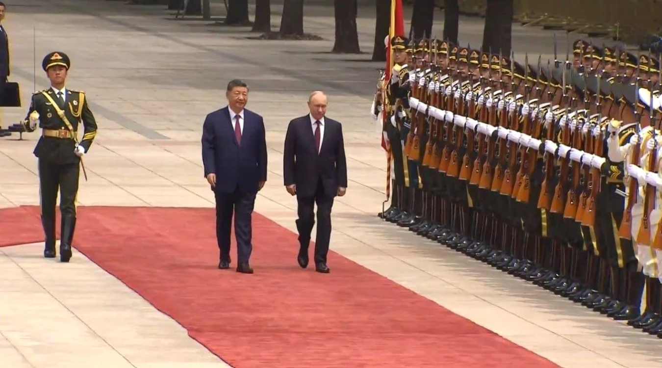Xi Jinping primire cu fast pentru Vladimir Putin/FOTO:X