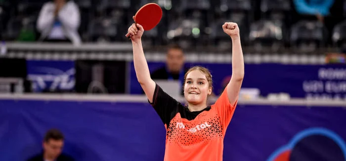 Elena Zaharia, încântătoare la Europenele găzduite de Cluj. FOTO: Facebook