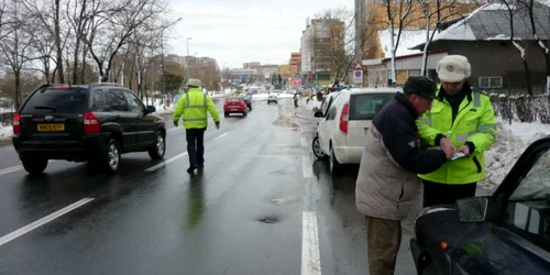 Prinși în trafic de Rutieră (foto arhivă)