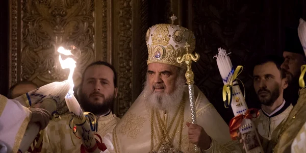 patriarhul daniel inviere catedrala patriarhala 16 aprilie 2017 foto Mediafax Alexandru Dobre