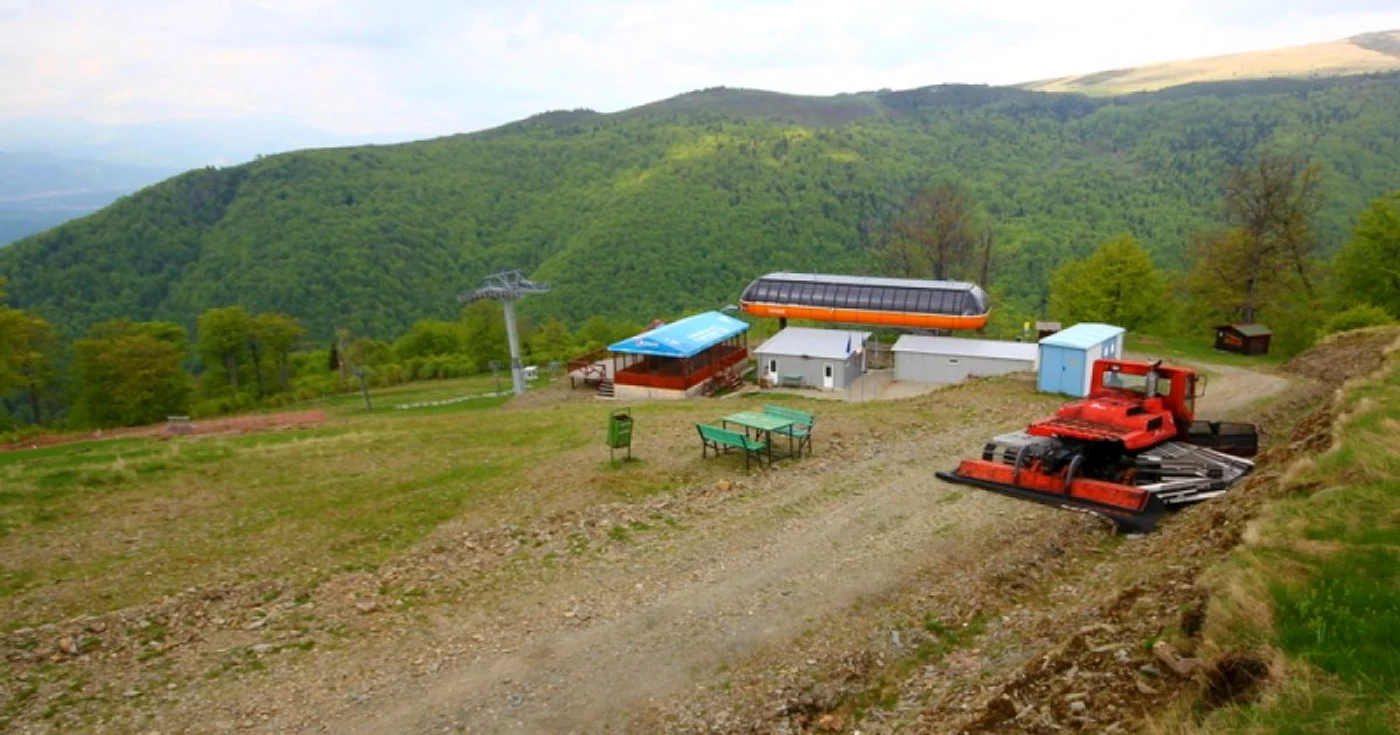 Telegondola din Pasul Vâlcan. FOTO: Daniel Guţă. ADEVĂRUL.