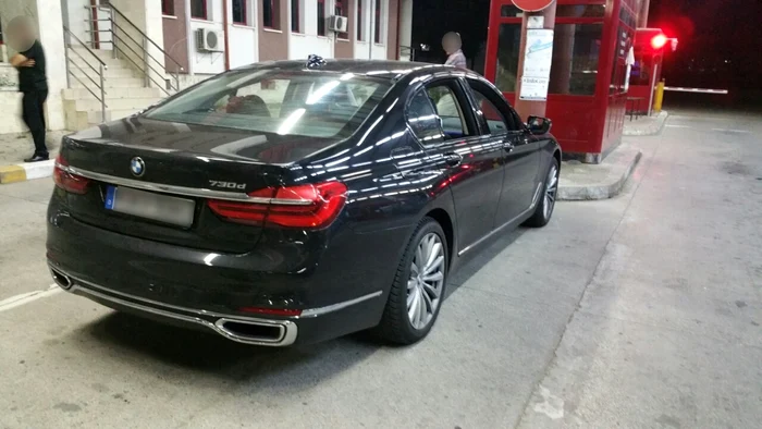 Bolidul furat urma să fie dus în Republica MoldovaFoto: Poliţia de Frontieră Iaşi