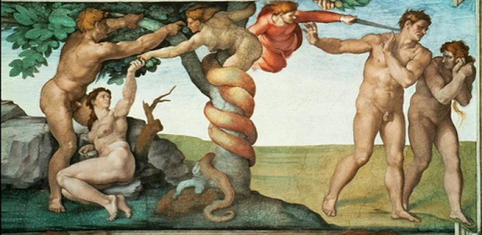 Michelangelo temptation of adam and eve jpg jpeg