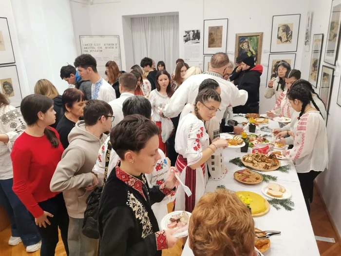 Bucatele expuse au fost consumate la finalul evenimentului FOTO: A. Mitran