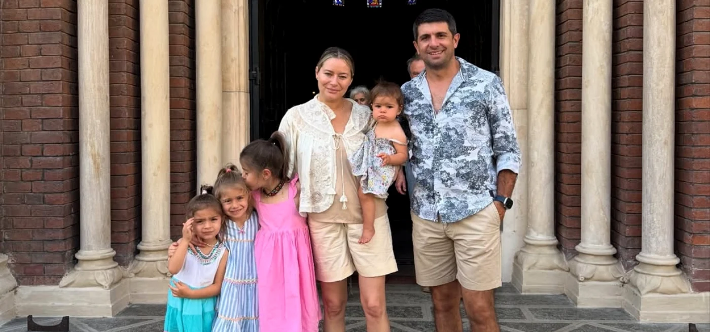 Familia Laurei Cosoi / Foto: arhivă