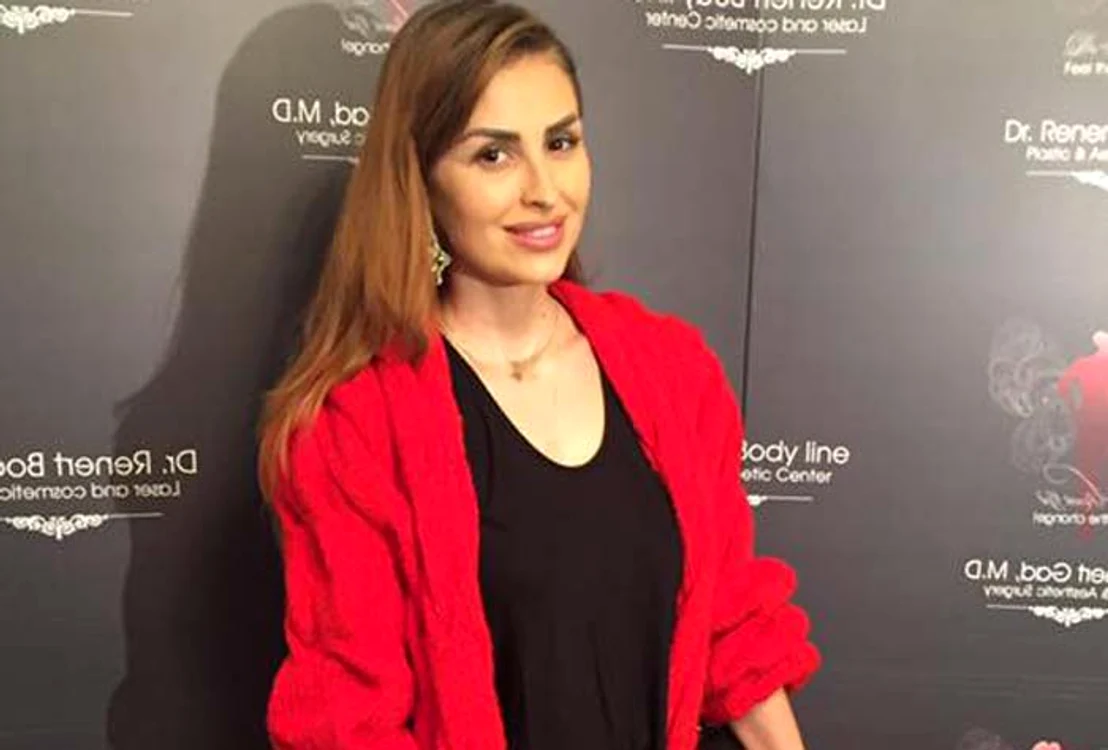 
    Roxana a atras privirile celor prezenţi cu hainele create de ea FOTO: Arhiva personală  